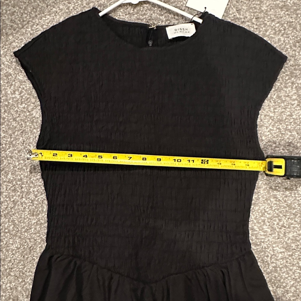 DISSH Black Maxi Dress-NWT Sz 4 - Picture 9 of 11